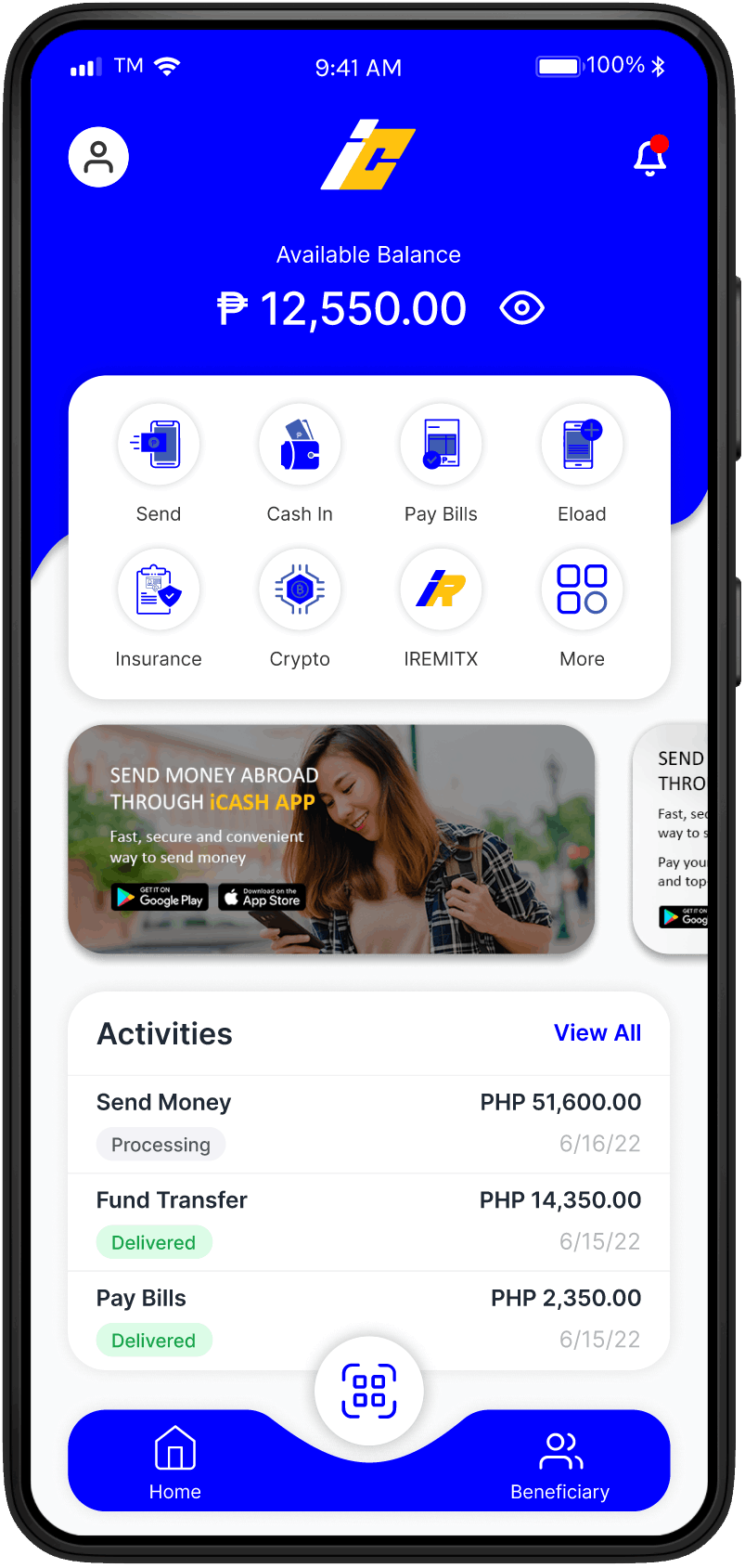 iCASH Mobile Wallet